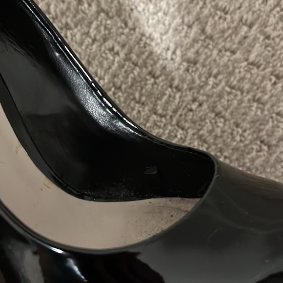 Aldo patent leather platform stiletto black heels - Picture 5 of 16
